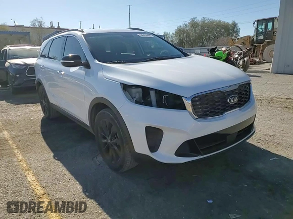 2020 Kia Sorento LX V6 with VIN 5XYPG4A55LG695652, listed as a Copart auction lot 88478465 with 88,107 mi miles and Salvage Title. Bid and sale history available at carsss.com. Image 15.