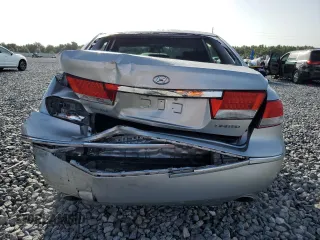 2006 Hyundai Azera SE with VIN KMHFC46F96A037972, listed as a Copart auction lot 61035765 with 140,857 mi miles and Salvage title. Bid and sale history available at DreamBid. Image 6.