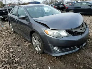 2014 Toyota Camry SE with VIN 4T1BK1FK1EU023686, listed as a Copart auction lot 50473665 with 0 mi miles and Salvage Title. Bid and sale history available at carsss.com. Image 11.