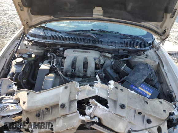 1999 Mercury Sable LS Premium Group with VIN 1MEFM53S2XA624846, listed as a Copart auction lot 45975785 with 134,291 mi miles and Salvage title. Bid and sale history available at DreamBid. Image 11.