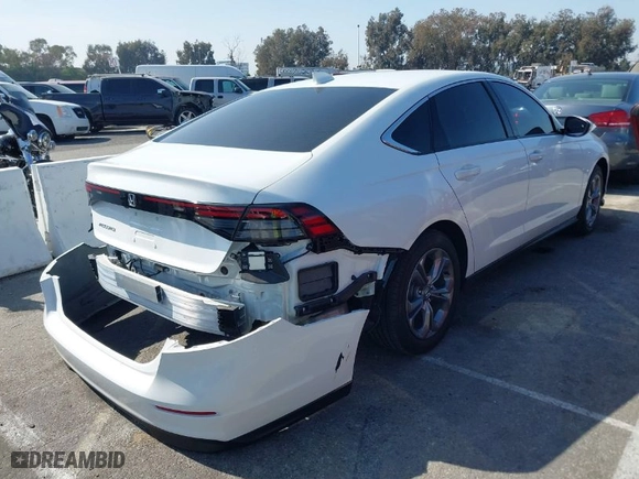 2024 Honda Accord Sedan EX with VIN 1HGCY1F34RA044668, listed as a IAAI auction lot 41620587 with 8,936 mi miles. Bid and sale history available at carsss.com. Image 4.