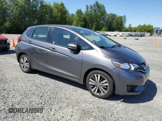 2017 Honda Fit EX with VIN JHMGK5H73HS005439, listed as a Copart auction lot 61263525 with 46,966 mi miles and Salvage title. Bid and sale history available at DreamBid. Image 4.