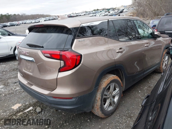 2018 GMC Terrain SLE with VIN 3GKALMEV0JL341267, listed as a IAAI auction lot 41717276 with 118,159 mi miles and . Bid and sale history available at carsss.com. Image 4.
