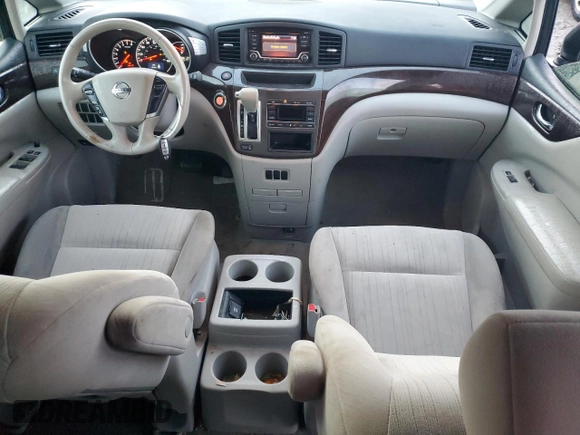 2015 Nissan Quest S with VIN JN8AE2KPXF9129979, listed as a Copart auction lot 37348774 with 143,606 mi miles. Bid and sale history available at carsss.com. Image 8.