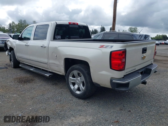 2015 Chevrolet Silverado 1500 LTZ with VIN 3GCUKSEC8FG156673, listed as a IAAI auction lot 42066694 with 70,163 mi miles and . Bid and sale history available at DreamBid. Image 3.