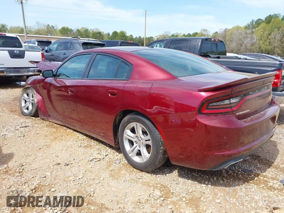 2019 Dodge Charger SXT with VIN 2C3CDXBG1KH698786, listed as a IAAI auction lot 41922507 with 108,666 mi miles. Bid and sale history available at carsss.com. Image 3.