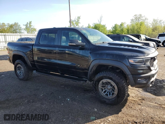 2024 Ram 1500 TRX with VIN 1C6SRFU9XRN158511, listed as a Copart auction lot 53304164 with 573 mi miles and Clean Title. Bid and sale history available at carsss.com. Image 4.