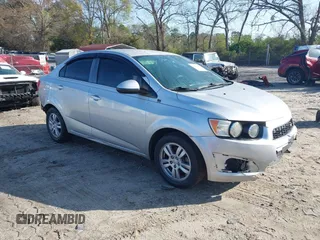 2015 Chevrolet Sonic LT with VIN 1G1JC5SH5F4175981, listed as a IAAI auction lot 41925059 with 122,223 mi miles and . Bid and sale history available at DreamBid. Image 1.