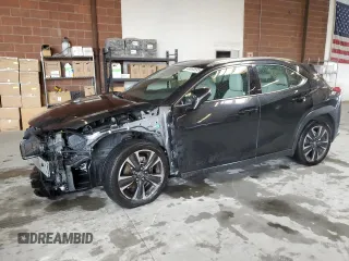 2024 Lexus UX with VIN JTHX6JBH5R2171624, listed as a Copart auction lot 48083695 with 4,231 mi miles and Salvage Title. Bid and sale history available at carsss.com. Image 1.