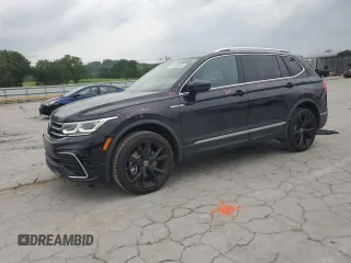 2024 Volkswagen Tiguan SEL R-Line с VIN 3VV4B7AX5RM104673, выставлен на аукционе Copart как лот 56304905 с пробегом 9 167 миль миль и Чистый • Clean title. История ставок и продаж доступна на DreamBid. Изображение 1.