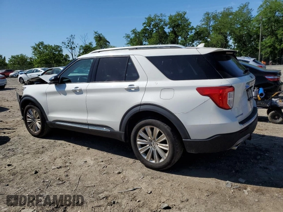 2020 Ford Explorer Limited с VIN 1FMSK8FH5LGB48327, выставлен на аукционе Copart как лот 57556275 с пробегом 166 107 миль миль и Списание • Salvage title. История ставок и продаж доступна на DreamBid. Изображение 2.