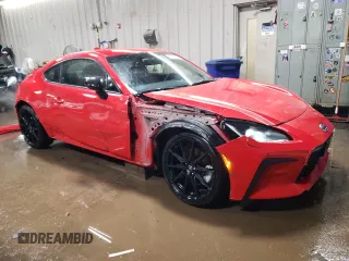 2024 Toyota GR86 Premium with VIN JF1ZNBE1XR8750113, listed as a Copart auction lot 87927685 with 4,557 mi miles and Salvage Title. Bid and sale history available at carsss.com. Image 4.