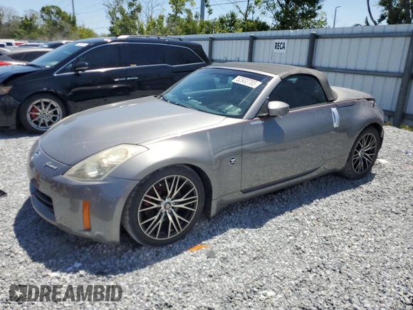 2007 Nissan 350Z Touring with VIN JN1BZ36A77M652524, listed as a Copart auction lot 52933785 with 189,928 mi miles and Salvage Title. Bid and sale history available at carsss.com. Image 1.