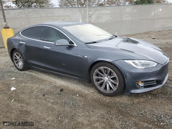 2017 Tesla Model S 100D with VIN 5YJSA1E22HF183131, listed as a Copart auction lot 42749885 with 70,825 mi miles and Salvage Title. Bid and sale history available at carsss.com. Image 4.