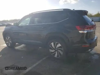 2025 Volkswagen Atlas SE with VIN 1V2HR2CA6SC504089, listed as a Copart auction lot 85039764 with 3,113 mi miles and Clean title. Bid and sale history available at DreamBid. Image 2.