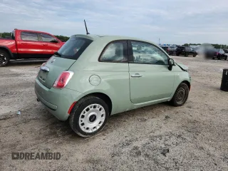 2013 FIAT 500 Pop with VIN 3C3CFFAR0DT743301, listed as a Copart auction lot 63880985 with 88,953 mi miles and Salvage title. Bid and sale history available at DreamBid. Image 3.