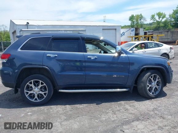 2021 Jeep Grand Cherokee 80th Anniversary with VIN 1C4RJFBGXMC775539, listed as a IAAI auction lot 42241659 with 23,541 mi miles and . Bid and sale history available at DreamBid. Image 13.