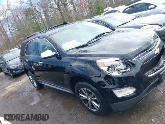 2017 Chevrolet Equinox LT with VIN 2GNALCEK5H6235916, listed as a IAAI auction lot 41768532 with 213,946 mi miles. Bid and sale history available at carsss.com. Image 1.