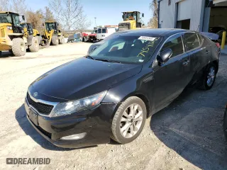 2011 Kia Optima EX with VIN KNAGN4A75B5179058, listed as a Copart auction lot 74541263 with 122,552 mi miles and Salvage Title. Bid and sale history available at carsss.com. Image 1.