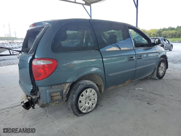 2006 Chrysler Town & Country SWB with VIN 1A4GP45R36B681948, listed as a Copart auction lot 66801434 with 129,938 mi miles and Salvage Title. Bid and sale history available at carsss.com. Image 3.