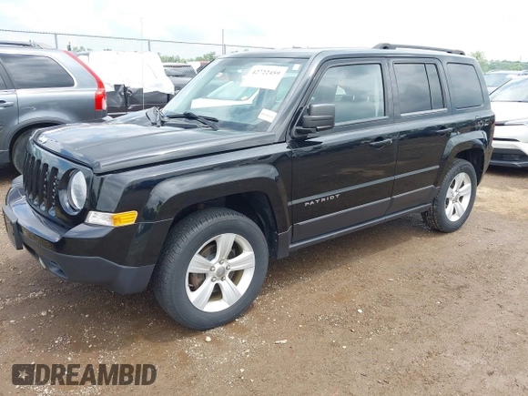 2014 Jeep Patriot Latitude with VIN 1C4NJRFB1ED616001, listed as a IAAI auction lot 42722459 with 81,561 mi miles and . Bid and sale history available at DreamBid. Image 2.