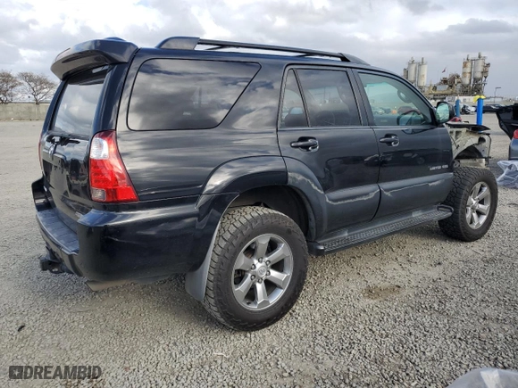 2008 Toyota 4Runner Limited with VIN JTEBT17R78K002415, listed as a Copart auction lot 50647445 with 187,845 mi miles and Salvage Title. Bid and sale history available at carsss.com. Image 3.