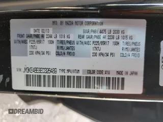2014 Mazda CX-5 Sport with VIN JM3KE4BE8E0326489, listed as a Copart auction lot 50026795 with 281,097 mi miles and Salvage Title. Bid and sale history available at carsss.com. Image 13.