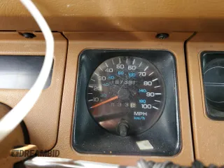 1995 Jeep Wrangler Sahara with VIN 1J4FY49S1SP256179, listed as a Copart auction lot 61137334 with 187,391 mi miles and Salvage Title. Bid and sale history available at carsss.com. Image 9.