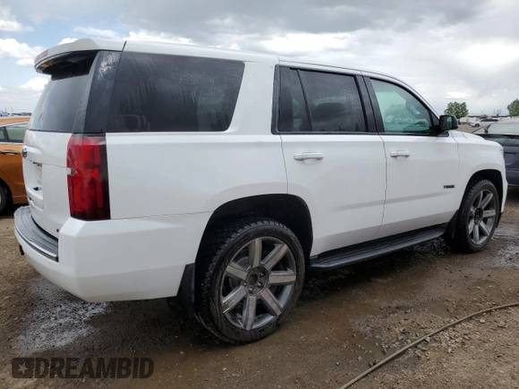 2016 Chevrolet Tahoe Commercial with VIN 1GNSKFEC9GR254893, listed as a Copart auction lot 59767385 with 90,074 mi miles and Salvage title. Bid and sale history available at DreamBid. Image 3.