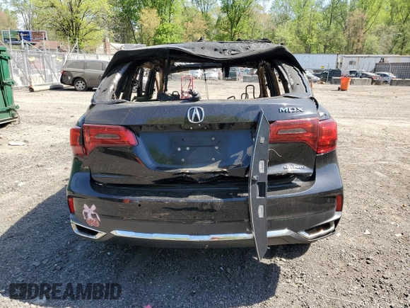 2017 Acura MDX Advance z VIN 5FRYD4H8XHB022480, wystawiony jako Copart lot #55913035 z przebiegiem Nie podano mil oraz Nie do naprawy • Non repairable. Historia ofert i sprzedaży dostępna na DreamBid. Obrazek 6.