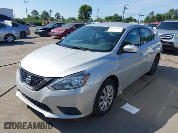2017 Nissan Sentra S with VIN 3N1AB7AP5HY320051, listed as a IAAI auction lot 42447203 with 121,059 mi miles and . Bid and sale history available at DreamBid. Image 2.