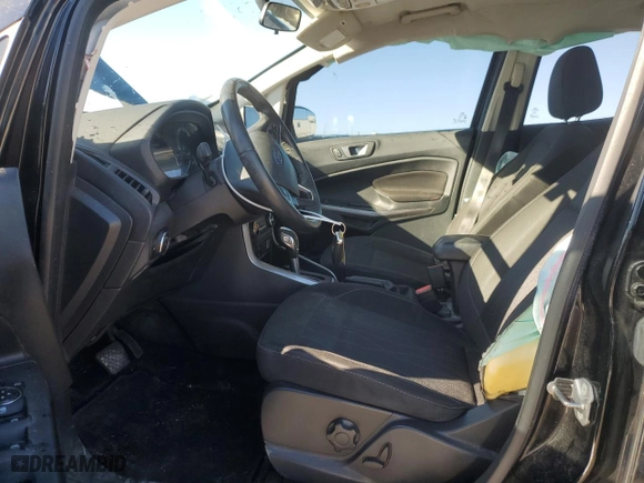 2020 Ford EcoSport SE with VIN MAJ6S3GL3LC325191, listed as a Copart auction lot 88665015 with 58,592 mi miles and Salvage Title. Bid and sale history available at carsss.com. Image 7.