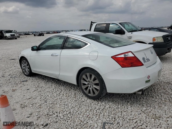 2010 Honda Accord Cpe EX-L with VIN 1HGCS2B8XAA010022, listed as a Copart auction lot 47634525 with NaN miles and Salvage Title. Bid and sale history available at carsss.com. Image 2.