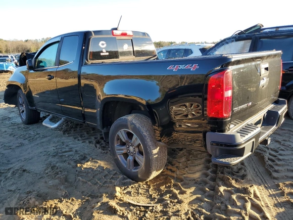 2017 Chevrolet Colorado 4WD LT with VIN 1GCHTCEN4H1155592, listed as a Copart auction lot 86868474 with 37,639 mi miles and Salvage Title. Bid and sale history available at carsss.com. Image 2.