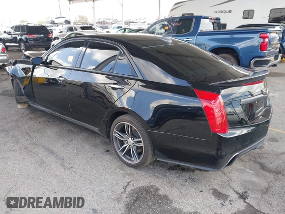 2017 Cadillac CTS V-Sport RWD with VIN 1G6AU5S8XH0183589, listed as a IAAI auction lot 41936604 with 101,186 mi miles and . Bid and sale history available at DreamBid. Image 3.