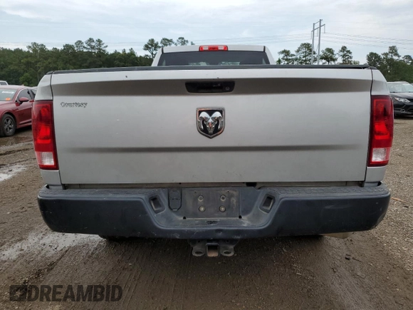 2016 Ram 1500 Tradesman with VIN 3C6JR6DG7GG206403, listed as a Copart auction lot 58062785 with 162,668 mi miles and Salvage title. Bid and sale history available at DreamBid. Image 6.