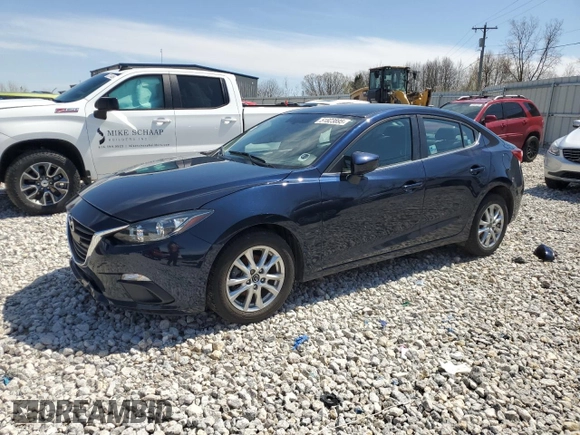2016 Mazda 3 i Sport with VIN 3MZBM1U77GM318468, listed as a Copart auction lot 51823895 with 53,657 mi miles and Clean Title. Bid and sale history available at DreamBid. Image 1.