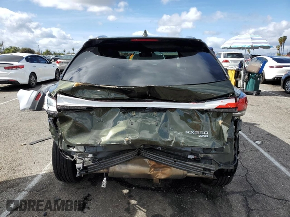 2024 Lexus RX 350 z VIN 2T2BAMCA7RC070952, wystawiony jako Copart lot #43668345 z przebiegiem 11 200 mil mil oraz Szkoda całkowita • Salvage title. Historia ofert i sprzedaży dostępna na DreamBid. Obrazek 6.