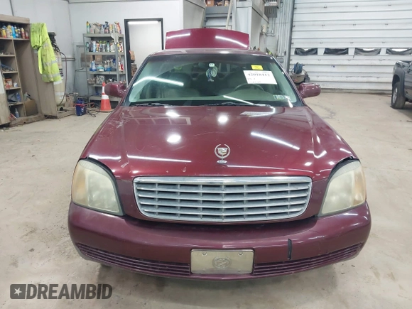 2002 Cadillac DeVille with VIN 1G6KD54Y12U214732, listed as a IAAI auction lot 42018412 with 139,474 mi miles. Bid and sale history available at carsss.com. Image 12.