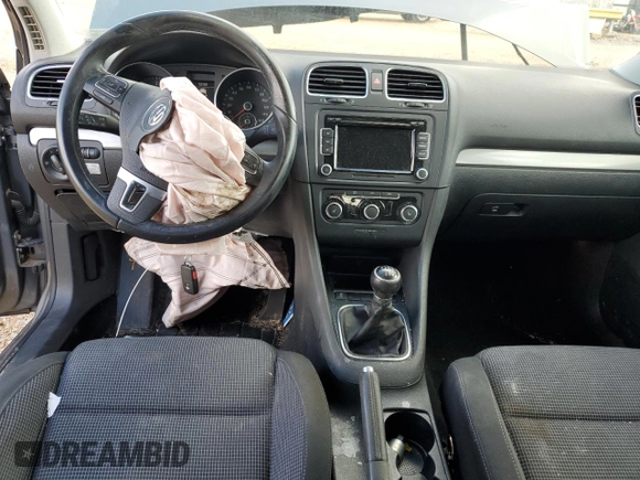 2013 Volkswagen Golf TDI w/Sunroof & Nav with VIN WVWNM7AJ0DW125559, listed as a Copart auction lot 50438254 with 73,133 mi miles and Salvage title. Bid and sale history available at DreamBid. Image 8.