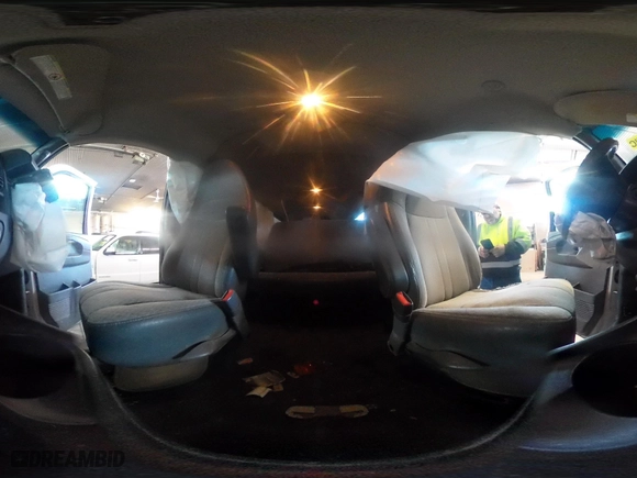 2012 Chevrolet Express Passenger 1LT with VIN 1GAZG1FG6C1160906, listed as a IAAI auction lot 41293635 with 314,405 mi miles. Bid and sale history available at carsss.com. Image 18.
