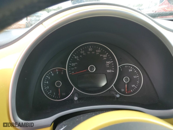 2012 Volkswagen Beetle 2.5L w/Sun/Sound/Nav PZEV with VIN 3VWJP7AT0CM637504, listed as a Copart auction lot 74178144 with 0 mi miles and Non Repairable. Bid and sale history available at carsss.com. Image 9.
