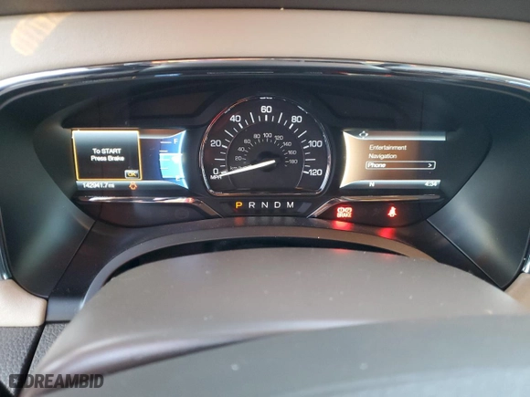 2017 Lincoln Navigator L Select with VIN 5LMJJ3JT6HEL03383, listed as a Copart auction lot 88098305 with 142,941 mi miles and Salvage Title. Bid and sale history available at carsss.com. Image 9.