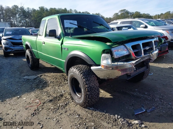 1999 Ford Ranger XLT with VIN 1FTZR15X3XPA13058, listed as a IAAI auction lot 41329263 with 96,926 mi miles. Bid and sale history available at carsss.com. Image 1.