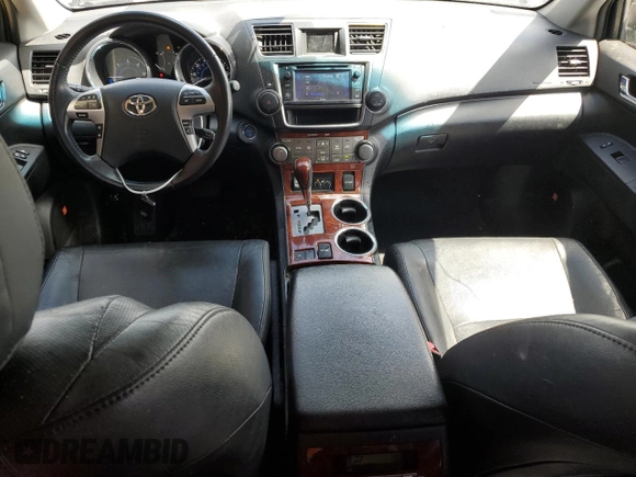 2013 Toyota Highlander Limited with VIN JTEDC3EHXD2012770, listed as a Copart auction lot 54064335 with 112,821 mi miles and Salvage title. Bid and sale history available at DreamBid. Image 8.