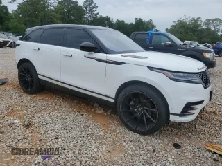 2018 Land Rover Range Rover Velar R-Dynamic SE with VIN SALYL2RN2JA736222, listed as a Copart auction lot 55918635 with 93,224 mi miles and Salvage title. Bid and sale history available at DreamBid. Image 4.