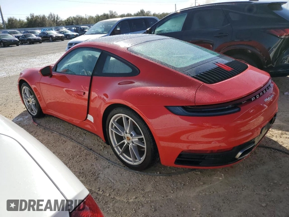 2022 Porsche 911 Carrera with VIN WP0AA2A92NS205440, listed as a Copart auction lot 78298794 with 0 mi miles and Salvage Title. Bid and sale history available at carsss.com. Image 2.
