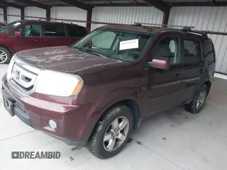 2009 Honda Pilot EX with VIN 5FNYF48499B005597, listed as a IAAI auction lot 41975121 with 309,769 mi miles. Bid and sale history available at carsss.com. Image 2.