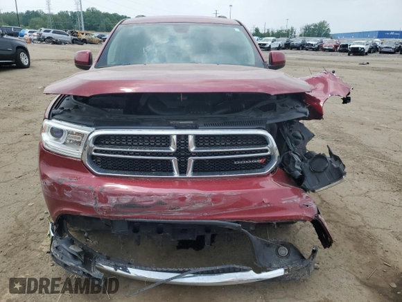 2015 Dodge Durango SXT with VIN 1C4RDJAG0FC120787, listed as a Copart auction lot 59395095 with 125,223 mi miles and Salvage title. Bid and sale history available at DreamBid. Image 5.