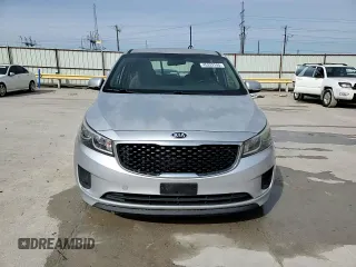 2016 Kia Sedona L with VIN KNDMA5C16G6206463, listed as a Copart auction lot 45332245 with 148,462 mi miles and Salvage Title. Bid and sale history available at carsss.com. Image 14.
